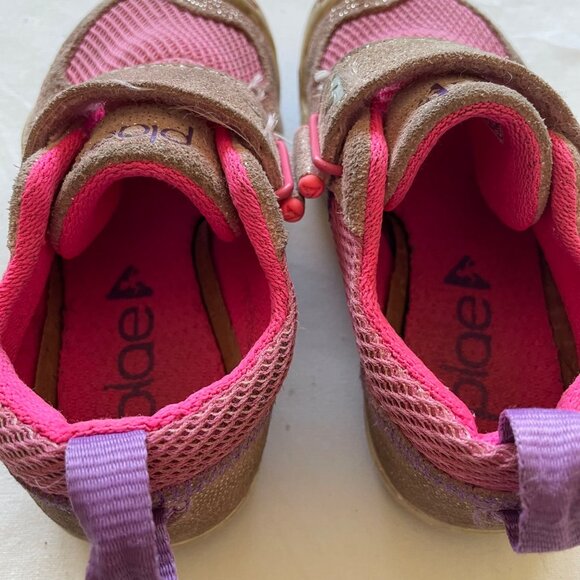 Plae Ty Pink Silver Sneaker size 6.5 - Picture 7 of 8